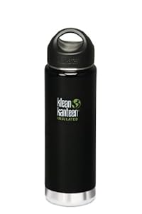 Klean Kanteen Wide Mouth Insulated Loop Cap (20-Ounce, Black Eclipse)