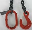 Dayton 2UKE8 Chain Sling, SOS, 7100Lb, 3/8In, L10Ft