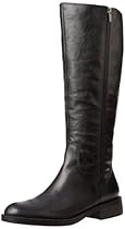 Big Sale Best Cheap Deals Enzo Angiolini Women's Shobi Wide Calf Riding Boot,Black Leather,7.5 M US