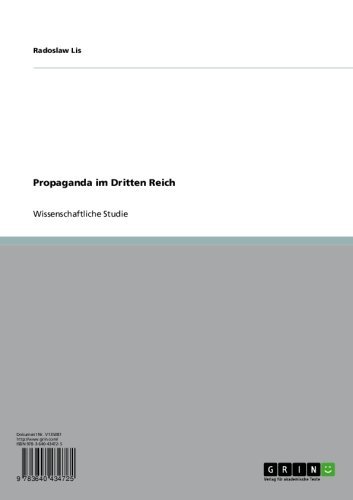 Propaganda im Dritten Reich (German Edition)