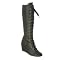 Fly London Detail Lace Up Knee Boot
