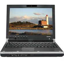 Toshiba Portege M700-S7044V - Core 2 Duo T8100 / 2.1 GHz - Centrino with vPro - RAM 2 GB - HDD 160 GB - DVD?RW (?R DL) / DVD-RAM - GMA X3100 - Gigabit Ethernet - WLAN : Bluetooth 2.0 EDR, 802.11 a/b/g/n (draft) - TPM - fingerprint reader - Vista Business / XP Pro downgrade - 12.1