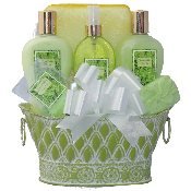 Bath Solution - Jasmine Blossom Green Tea Bath and Body Gift Set