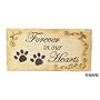 Forever In Our Hearts Bereavement Stone Sympathy Gift