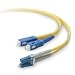 Belkin Duplex Fiber Optic Cable  Lc/sc;8.3/125; 10 Meters