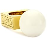 Trina Turk Palm Springs Classic White Resin Ball Ri