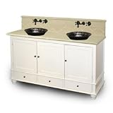 62 Dual bowl Vanity