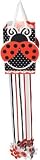 Creative Converting Ladybug Fancy Paper Pinata with Pull Strings