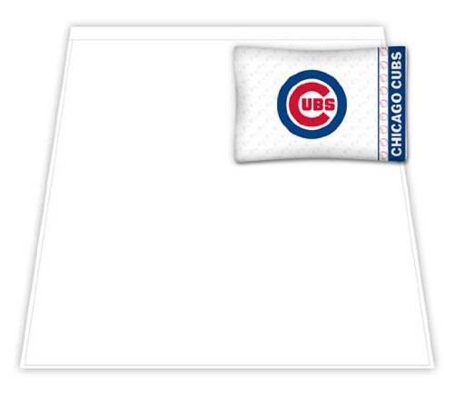 Chicago Cubs Microfiber Sheet Set Bedding