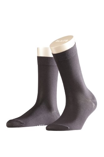FALKE Cotton Touchs S&ouml;ckchen 47673 Damen Socken, Gr. 35/ 38 Schwarz (Black 3919) Preisvergleich