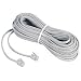 AT&T 91004 25 Foot Flat Line Cord - Dove Grey