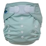Tiny Tush Elite One-Size Cloth Diaper Aplix (Velcro-type) SAGE