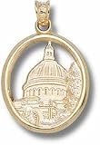 Navy Midshipmen Chapel Dome Pendant - 10KT Gold Jewelry