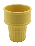 BIA Cordon Bleu 11-Ounce Ice Cream Cone Dish, Set of 4, Citrus