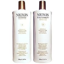 Nioxin System 3 Cleanser & Scalp Therapy Liter SET (33.8oz Each)