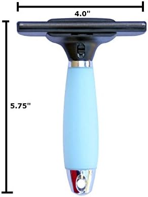 Dogwidgets Professional Pet Deshedding Tool Grooming Comb Brush for Small Medium Large Dogs and Cats Reduces Shedding Up to 95% for Short and Long Hair Dog and Cat with 4-inch Stainless Steel Edge