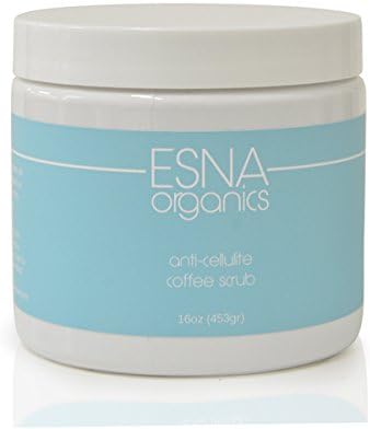 Esna Organics Anti Cellulite Kona Coffee Fair Trade Body Scrub - 16oz