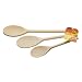 Kitchen Craft Beech Wood Spoons, Set of Three