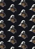 Purdue Boilermakers 7 8 x 10 9 Team Repeat Area Rug