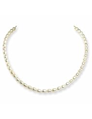 Sterling Silver Freshwater Cultured Pearl Necklace/Earrings/Bracelet Set