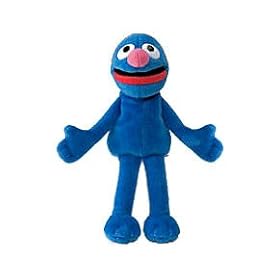  Enesco Sesame Street 6 inch Grover Beanbag Gund Plush
