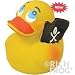 Pirate Rubber Duck Bath Toy - Natural Latex Rubber - No Phthalates or BPA