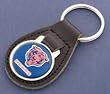 Chicago Bears Leather Key Chain