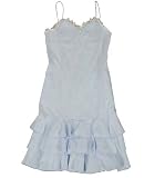 Ralph Lauren Lace Edging and Three Layer Ruffle Bottom Dress
