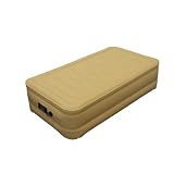 SimplySleeper SS-49T Raised Twin Air bed (airbed / air mattress) with Built-in Electric Pump (Puncture & Stretch Resistant!). Best material in the market!