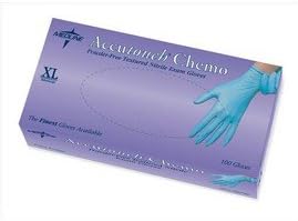 Medline Glove - Exam - Nitrile - Chemo - Blue - Pf - Lf - Xl - Includes: 1000