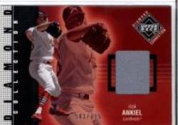 2002 Upper Deck Diamond Connection #214 Rick Ankiel - St. Louis Cardinals (Piece of Authentic Game-Worn Jersey) (Baseball Cards)