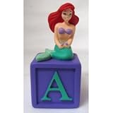 Disney Alphabet Fun Blocks Figurine - Ariel The Little Mermaid