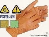 LADIES SUPREME LEATHER GARDENING GLOVES - GREEN