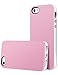 iPhone SE Case, LoHi iPhone 5s Case Ultra Slim Fit Soft TPU Cover Shock Absorbing Shell Scratch Resisant Bumper Cover Case for iPhone SE 5 5s -Pink/White