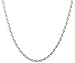 925 Sterling Silver Italian 1.2MM Diamond Cut Rope Chain Sturdy Necklace With FREE Gift w Orde