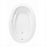 Belmont II 72 Air Bath Tub in White