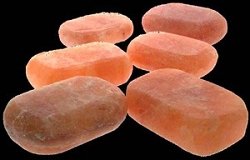 Folioe - Massage Stones Deluxe Set 6 Pieces - Natural Crystal Bath Salts