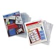 Business Card Refill Pages, 200 Card Cap, 11x8-1/2, Clear