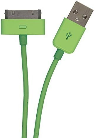 Cyberguys Apple MFi Certified 30 Pin USB Charging and Sync Dock Connector Data Cable for iPhone 4S / 4, iPad 1 / 2 / 3, iPod Touch, iPod Nano - 3.0 Feet / 1.0 Meters, Lifetime Guarantee