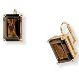 Smoky Quartz Earrings - B00007FQ54