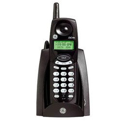Electronics: GE Cordless 2.4 GHz 27831FE1 Phone with Call Waiting Caller ID   Black