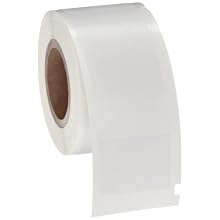 Brady WML-511-292 I.D. PRO Plus LS2000 And BradyMarker 2.5" Height, 1" Width, B-292 Self-Laminating Vinyl White/Translucent Color XC Plus Printer Labels (100 Per Roll)