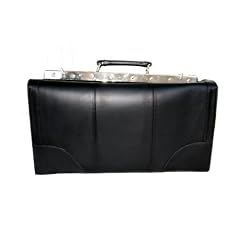 Klassische britische Doktortasche Style - Arzttasche - Hebammentasche - aus Leder in exklusivem schlichtem Stil - als Reisetasche nutzbar!