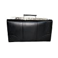 Klassische britische Doktortasche Style - Arzttasche - Hebammentasche - aus Leder in exklusivem schlichtem Stil - als Reisetasche nutzbar!
