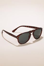 UV Protection Tinted Round Lens Animal Print Sunglasses [T09-4391-S]