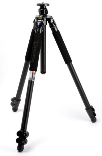 Giottos Aluminium Stativ mit Standard Mittels&auml;ule (Gewicht 1,95 kg, 8 kg max. Belastbarkeit, max. Auszugsh&ouml;he 169 cm) schwarz