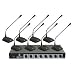 Pyle PDWM8300 Professional Conference Desktop VHF Wireless Microphone System