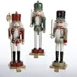 Pack of 6 Wooden Nutcracker Christmas Stocking Holders 11"