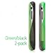 Search Our Specialty Mall : Griffin Wave Interlocking Case for iPhone (Green and Black Translucent)
