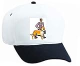 White Cap with man, human, body, individuals, blind, individual, road, persons, dogs, shepherd, guide, humans, people, across, person, dog, take, collie